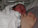 Geburt April 2001